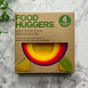 Food Huggers 4pc Reusable Silicone Food Savers - Autumn Harvest